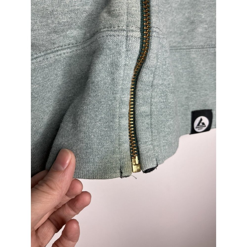 American Giant Men's Seafoam Green Full Zip Hoodie Sweatshirt Size Large READ - Picture 10 of 11